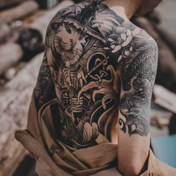 Tatuaggio artistico LiberArte Studio Milano