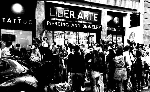 Tatuaggio artistico LiberArte Studio Milano